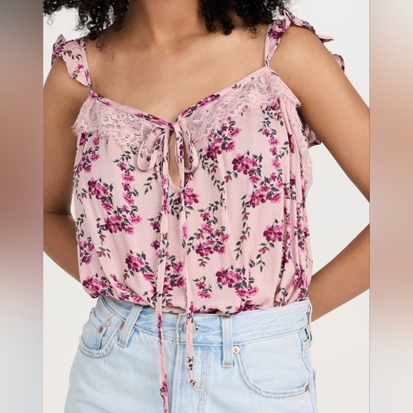 NWT FREE PEOPLE Take it Away Thong Bodysuit - Picture 2 of 5